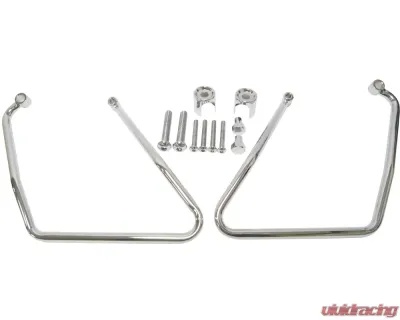 HardDrive Saddlebag Supports Chrome Harley Davidson XL 1994-2003 - 05-207A