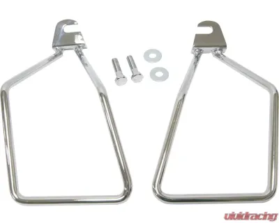 HardDrive Saddlebag Supports Chrome Harley Davidson FXST Single Bolt 2000-Up - 05-211