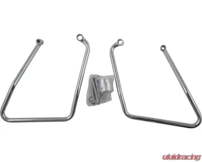 HardDrive Saddlebag Supports Chrome Harley Davidson XL 2004-Up - 05-213