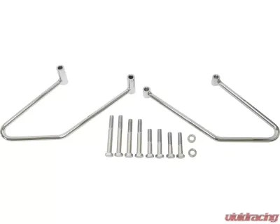 HardDrive Saddlebag Supports Chrome Harley Davidson FXST 2006-2010 | FLSTF 2007-2013 - 05-218
