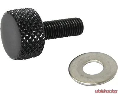HardDrive Knurled Seat Knob 1/4"-28 Black - 05-318BK