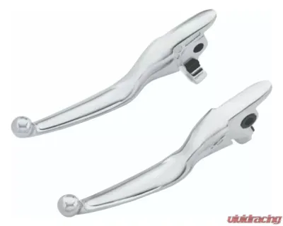 HardDrive Chrome Lever Set Smooth Harley Davidson Touring 2014-2016 - 53804
