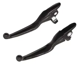 HardDrive Matte Black Lever Set Smooth Harley Davidson Touring 2014-2016