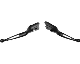 HardDrive Custom Lever Vortex Black Harley Davidson Touring With Hydraulic Clutch 2014-2016