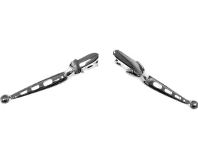HardDrive Custom Lever Tri-Hole Chrome Harley Davidson Touring 2008-2013