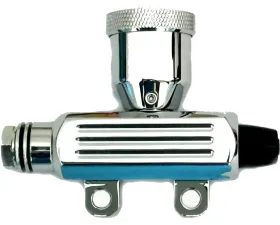 HardDrive Smooth Rear Master Cylinder Chrome