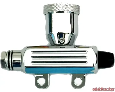 HardDrive Smooth Rear Master Cylinder Chrome - 62013