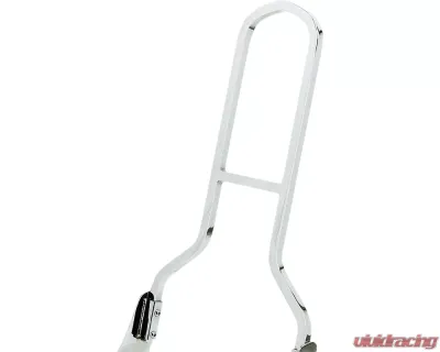 HardDrive 19.6" Tall Sissy Bar Chrome Harley Davidson Sportster 2004-Up | Dyna 1993-Up | Softail 1984-Up - 86001