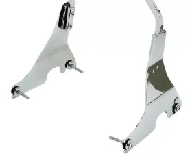 HardDrive Rigid Side Plates Chrome Harley davidson FLSTF 2000-Up | FLSTN 2005-Up