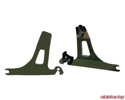 HardDrive Detachable Side Plates Chrome Harley Davidson Dyna 2006-Up - 86073