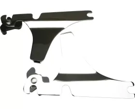 HardDrive Detachable Side Plates Chrome Harley Davidson FLSTC 2000-Up