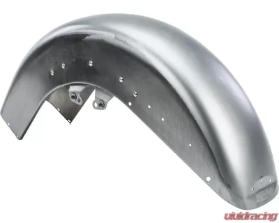 HardDrive Front Fender Tip Indent With Trim Holes Raw Steel Harley Davidson FLT 2014-Up - 90363