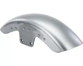 HardDrive Slim Style Front Fender With Trim Holes Raw Steel Harley Davidson FLS 2012-2017