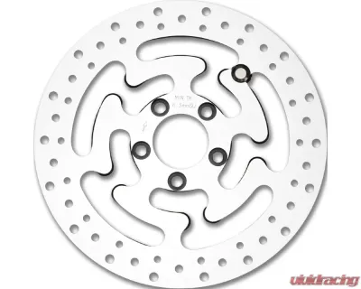 HardDrive OE Rear Rotor 11.8" Harley Davidson Polished Touring 2008-2013 - 11-066