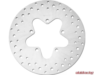 HardDrive Rear Rotor 11.5" Stainless Steel Drilled Harley Davidson FLT 1986-1999 - 11-073