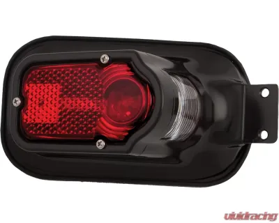 HardDrive Taillight Tombstone Stock Black OEM#:68002-47 Big Twin 1940-1054 - 12-0014B