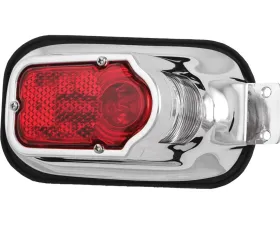 HardDrive Taillight Tombstone Stock Chrome OEM#:68003-47 Big Twin 1940-1054