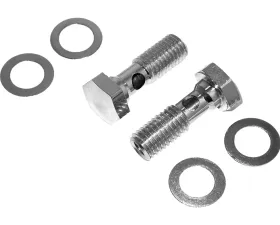 HardDrive Breather Bolt Pair Harley Davidson Evolution