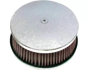 HardDrive Round Air Cleaner HP Classic Smooth Chrome 5-7/8