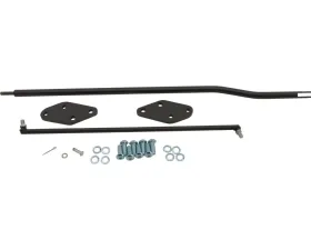 HardDrive Forward Control Extension Black Harley Davidson Dyna 2006-2017