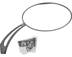 HardDrive Black Oval Arrow Mirror