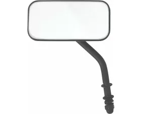 HardDrive Black Rectangular Mirror