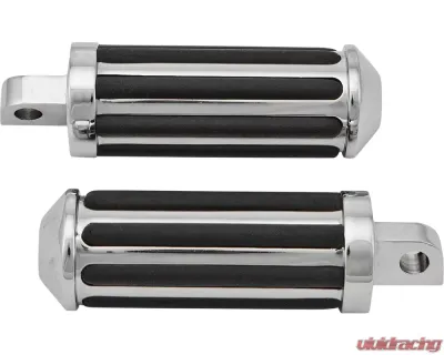 HardDrive Rider Footpegs Custom Rail Male Mount Harley Davidson Harley Davidson FLST/FXR/FXWR 1980-Up | XL 1991-Up - 16-064A