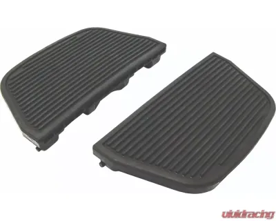 HardDrive Footboard Matt Set Passenger Ribbed Harley Davidson FLH | FLT 1986-Up - 16-239