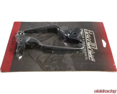 HardDrive Custom Lever 3-Slot Black Harley Davidson Touring With Hydraulic Clutch 2014-2016 - 148063