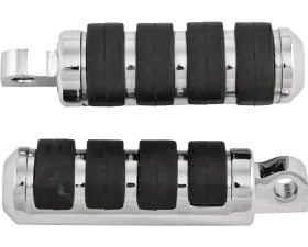 HardDrive Passenger Footpegs Male Mount Chrome Harley Davidson FX | XL 1972-Up