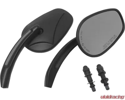 HardDrive Custom Die Cast Mirror Black Arrow Head Harley Davidson - 18-245