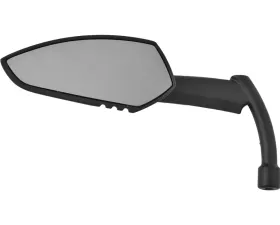 HardDrive Left Mirror Apache With Knife Stem Matte Black