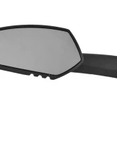 HardDrive Left Mirror Apache With Knife Stem Matte Black                                     - 18-504L - Image 2