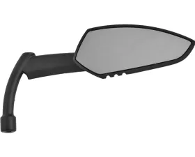 HardDrive Right Mirror Apache With Knife Stem Matte Black
