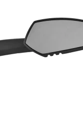 HardDrive Right Mirror Apache With Knife Stem Matte Black                                     - 18-504R - Image 2