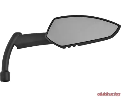 HardDrive Right Mirror Apache With Knife Stem Matte Black - 18-504R