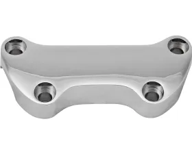 HardDrive Handlebar Clamp Plain Without Skirt Chrome Harley Davidson 1973-Up
