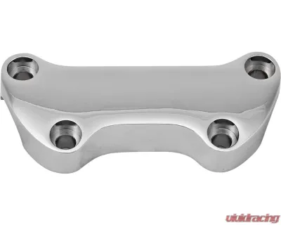 HardDrive Handlebar Clamp Plain Without Skirt Chrome Harley Davidson 1973-Up - 20-180