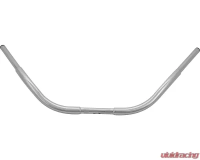 HardDrive Fat Beach Handlebar Chrome 1.25" With 3.5" Rise Harley Davidson 1982-Up - 21-574