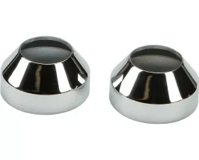 HardDrive Fork Boot Caps Chrome With 35mm Showa Harley Davidson FX | XL 1976-1987