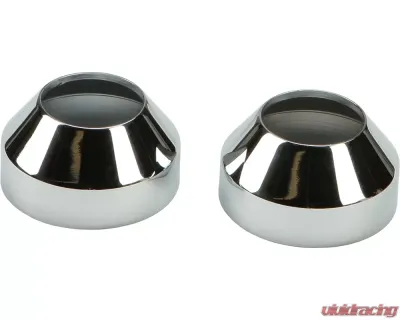 HardDrive Fork Boot Caps Chrome With 35mm Showa Harley Davidson FX | XL 1976-1987 - 23-0311