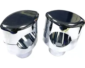 HardDrive Chrome Infinity Riser For Handlebar Riser 1.25