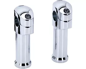 HardDrive Fat Bar Chrome Handlebar Riser Kit 1.25