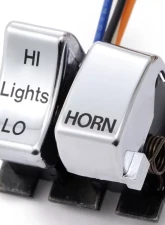HardDrive Dimmer/Horn Switch Chrome Harley Davidson 1982-1995                                     - 85115 - Image 2