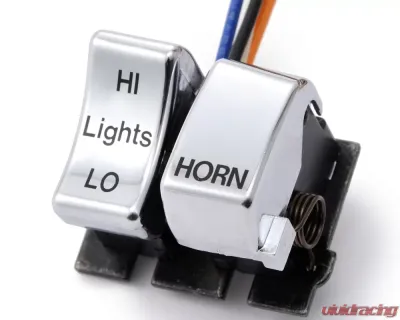 HardDrive Dimmer/Horn Switch Chrome Harley Davidson 1982-1995 - 85115