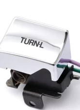 HardDrive Left Turn Signal Switch Assembly Chrome Harley Davidson 1982-1985                                     - 85109 - Image 2