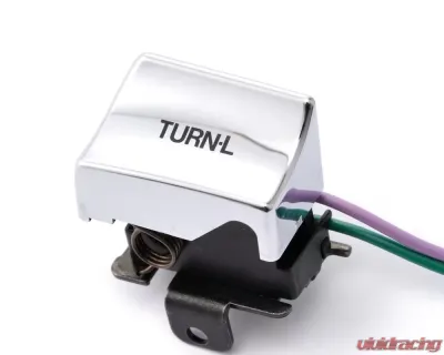 HardDrive Left Turn Signal Switch Assembly Chrome Harley Davidson 1982-1985 - 85109