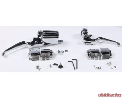 HardDrive Complete Handlebar Control 3/4" Without Switches Master Cylinder Harley Davidson 1984-1995 - 26-045