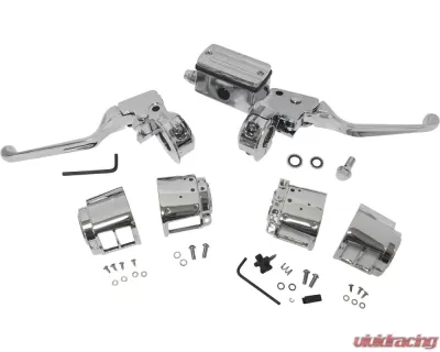 HardDrive Complete Handlebar Control 3/4" Without Switches Master Cylinder Harley Davidson 1982-1983 - 26-046