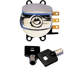 HardDrive Ignition Switch Chrome Harley Davidson  FXST/FLST 2015-2016